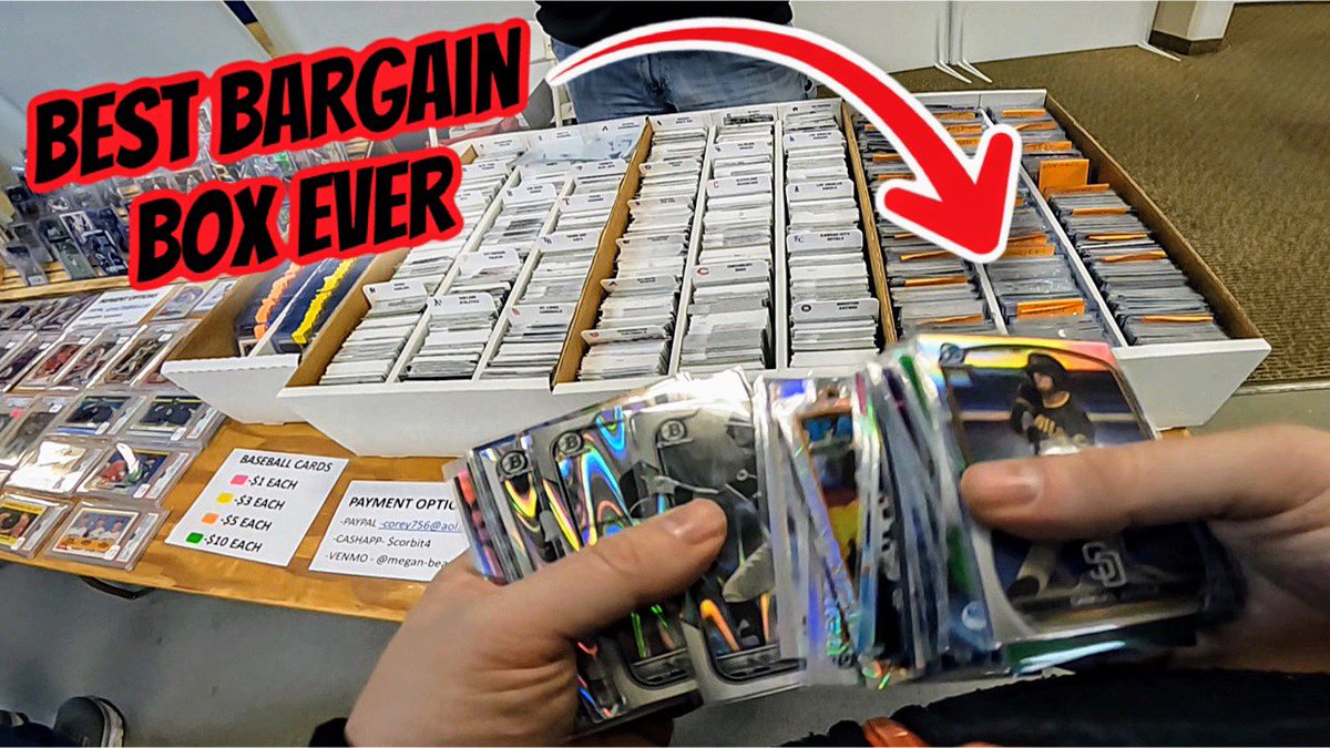 Timwalkonwater2's tweet photo. We went to the Westminster Card Show Last Weekend! Just dropped a video from the show! On the Over The Years Sports #YouTube
Appreciate all the love and support on the latest videos! ππΌπ
#thehobby #SportsCards #bargainboxes #dollarbox #baseballcards
https://t.co/lcePQ0vW3X https://t.co/jSSSknDKYQ