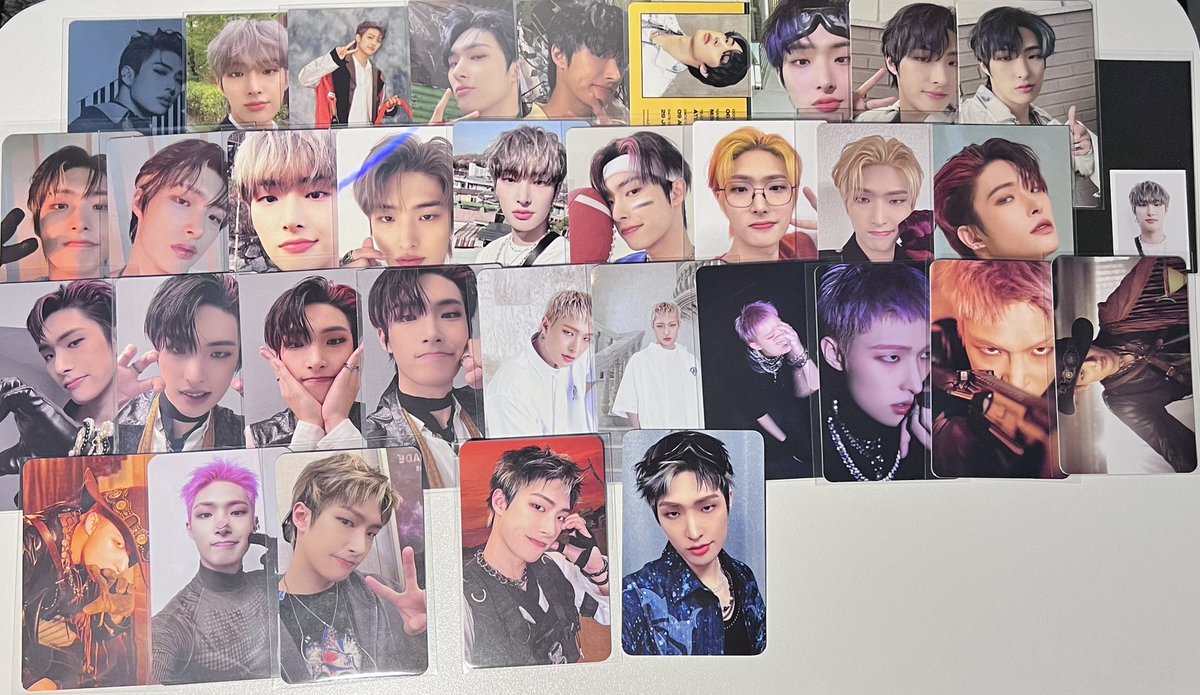 o_onpzz's tweet photo. ATEEZトレカ 交換 過去 MD 特典 アルバム

譲 : 画像のもの ❤️ホンジュン、ソンファ、ユノ、ヨサン、ミンギ、ウヨン、ジョンホ❤️

求 : サン 同異種 
⚠️同種優先もございますがなんでも検討します❕
       (詳細気になる方は固ツイご覧下さい)

#ATEEZ交換 #アチズ交換 #エイティーズ交換 https://t.co/ZrUvZayIQH