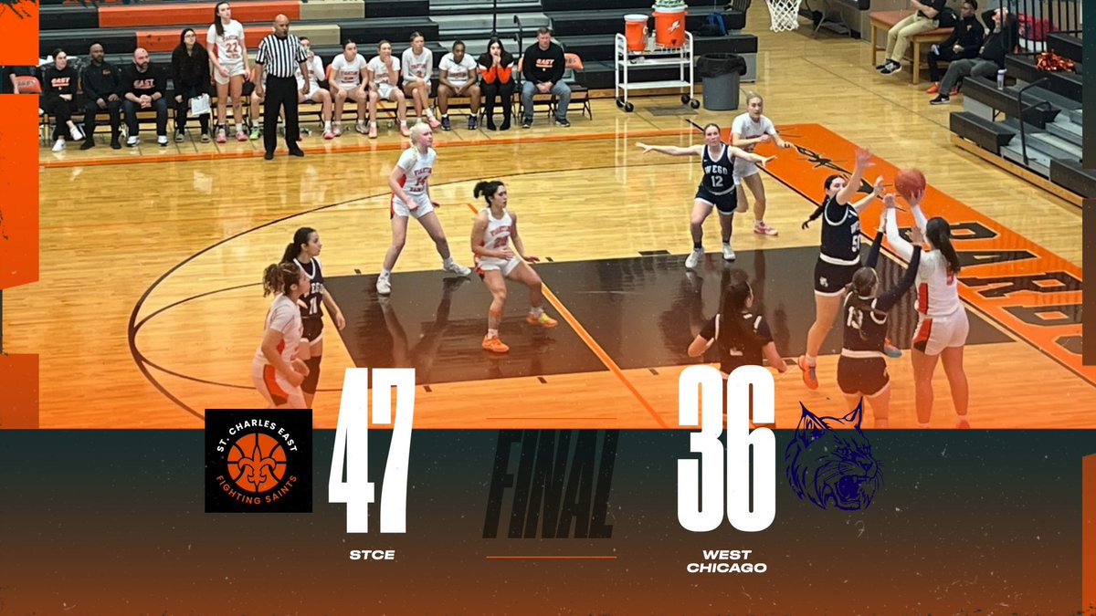 Your Lady Saints won tonight in the Regional Semi! We play for the Regional Championship on Thursday @ 7:00 pm at Dekalb High School. 

Let’s work hard together and keep fighting ladies!! #SaintsPride #BeTheChange 

⚜️🏀⛹️‍♀️