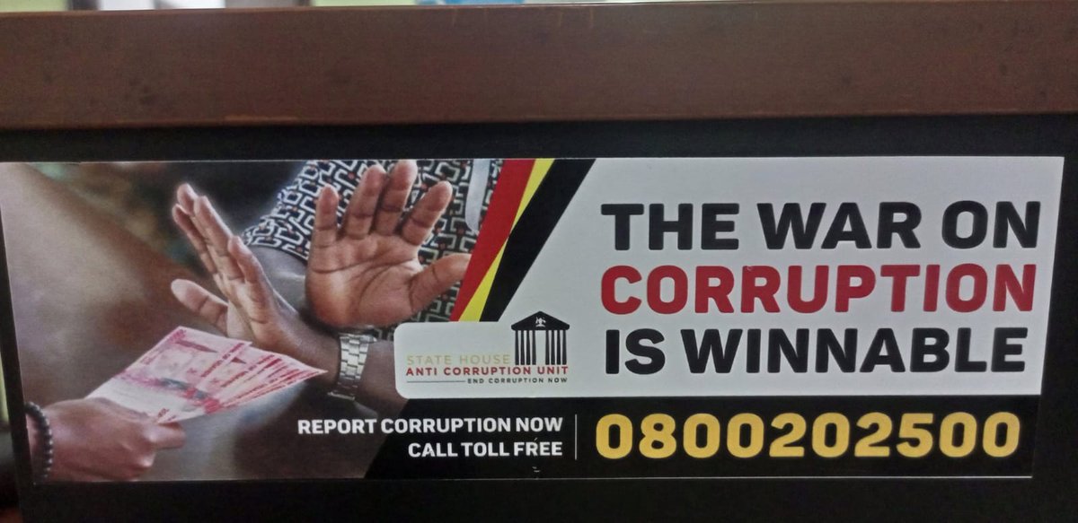 arihoamos2's tweet photo. Together we can defeat corruption.
#TheEU #Theteens @StateHouseUg @edthnaka
@ABHAYZIRABA
#ExposeTheCorrupt https://t.co/3kaZa8L4qw