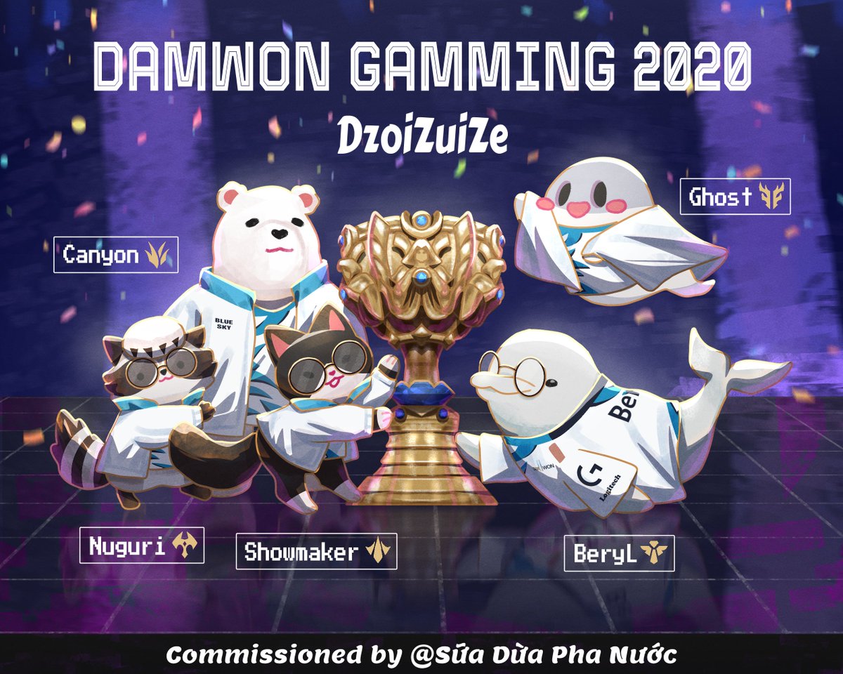 Dzoizuize's tweet photo. Commissioned by @ Sữa Dừa Pha Nước
#DzoiArt #Dzoicomm
#Canyon #Nuguri #Snowmaker #Ghost #Beryl https://t.co/ygP33VVnhr