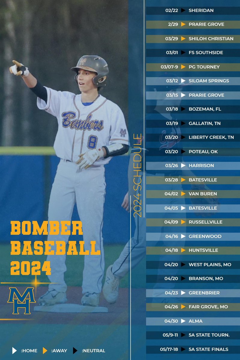 Mountain Home Bomber Baseball tweet media