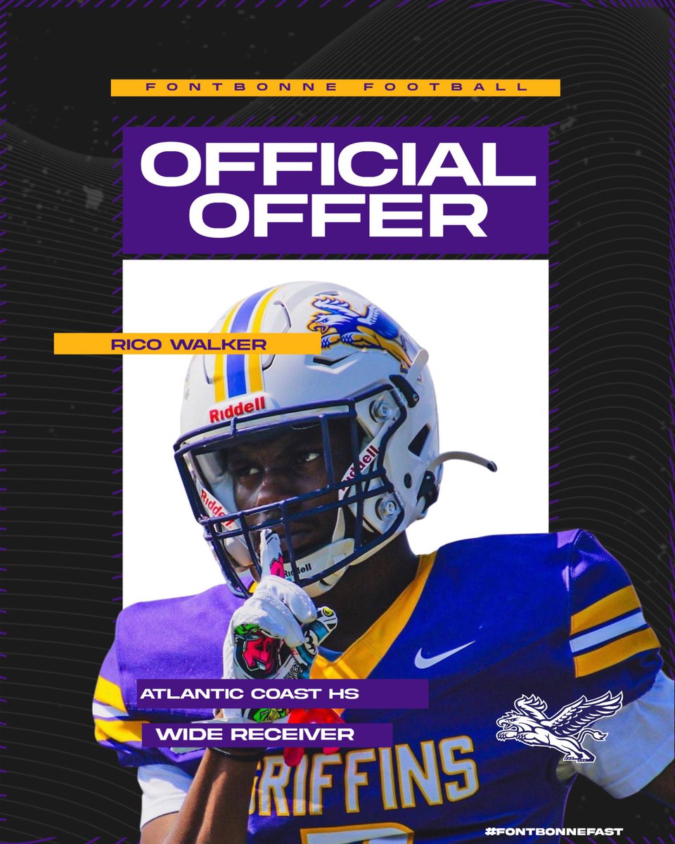 Blessed to received my fourth offer from Fontbonne University!🟣🟡 #agtg <a href="/CoachBortle/">Austin Bortle</a> <a href="/CS904_/">Coach Cam</a> <a href="/ACHSRecruiting/">Atlantic Coast Football</a>