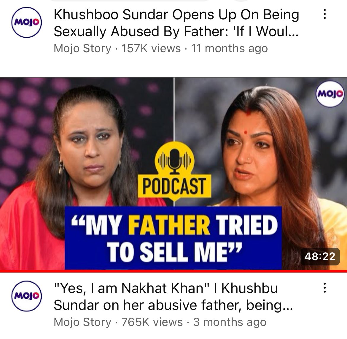 Khushbu on her abusive father youtu.be/9zpLx9ftN-c?si… via @YouTube

Women will stoop to any level for sympathy & attention, even demonising own father, uncles, brothers or husband for it. And it’ll take years after that for truth to come out.
#FakeRape
#MenToo 
#1CroreAlimony