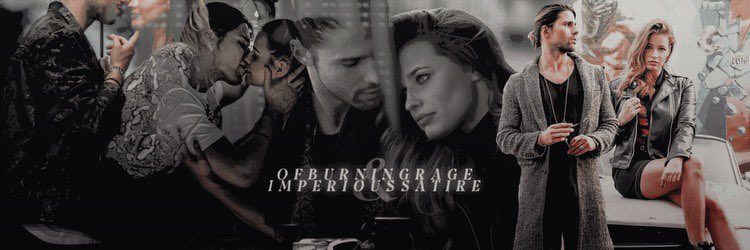 vix.⠀ no one will ever make me get rid of this account. I don’t care how long it sits, how long I don’t write here. This account &amp; ship with <a href="/ImperiousSatire/">cassian.</a> was the first one we started writing. we finally have matching layouts again! Laz, ily.

Layout by Laz.