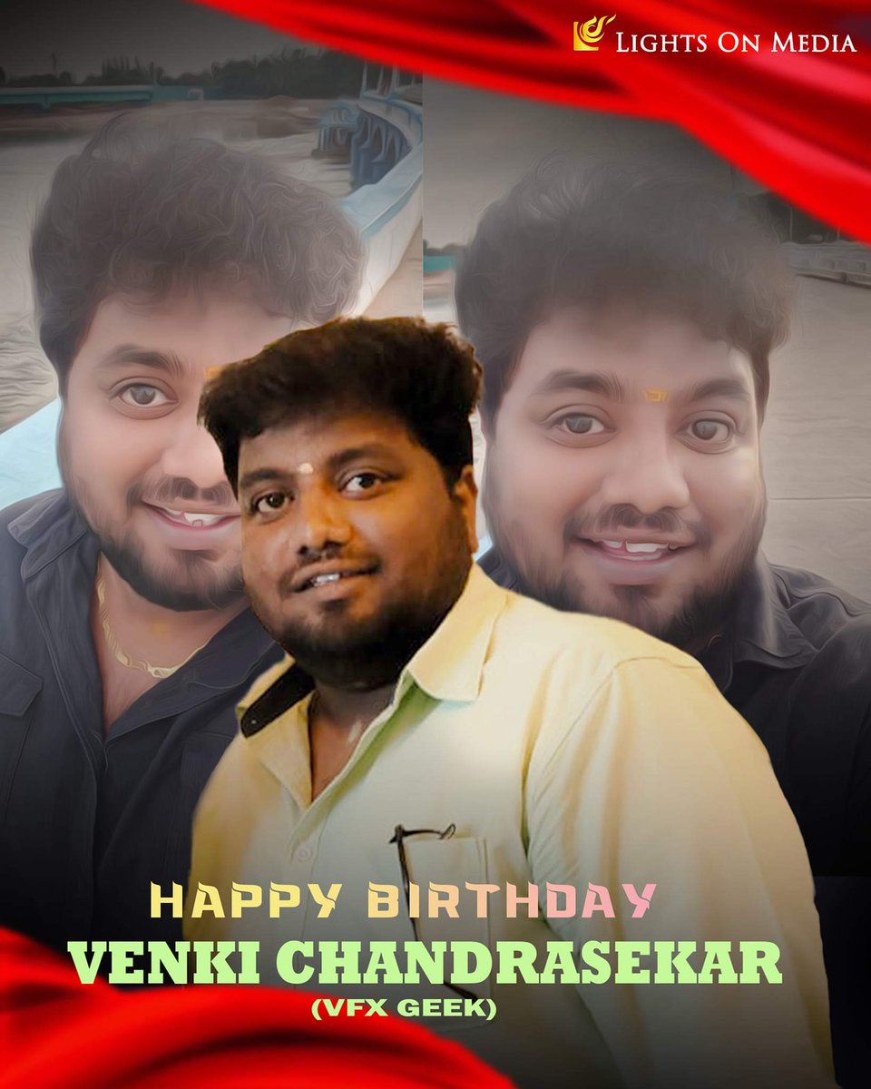 Dir_Suresheav's tweet photo. Real pillar of our #LightsOnMedia , happy birthday my dear frd &amp; partner  @venkichandrasekar  ❤️ , wish u have wonderful year 🎂🎂🎂 https://t.co/vEEBhqgHev