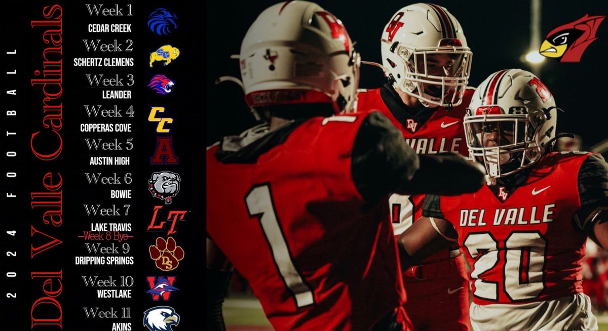 2024 SZN starts now!💨 

Offszn, Track, skills training, 7on7, 🏈101, character building/leadership, Academics!!📚 

<a href="/KenelleH/">Kenelle Hodges</a> <a href="/Thekevinmeeks/">Kevin Meeks Jr</a>  <a href="/JamesBoyd24_/">James Boyd</a>  
<a href="/DVCardinalsFB/">Del Valle Football</a> 
<a href="/dvisd_athletics/">Del Valle ISD Athletics</a> 
<a href="/DelValleISD/">Del Valle ISD</a>  

Go Cards❗️