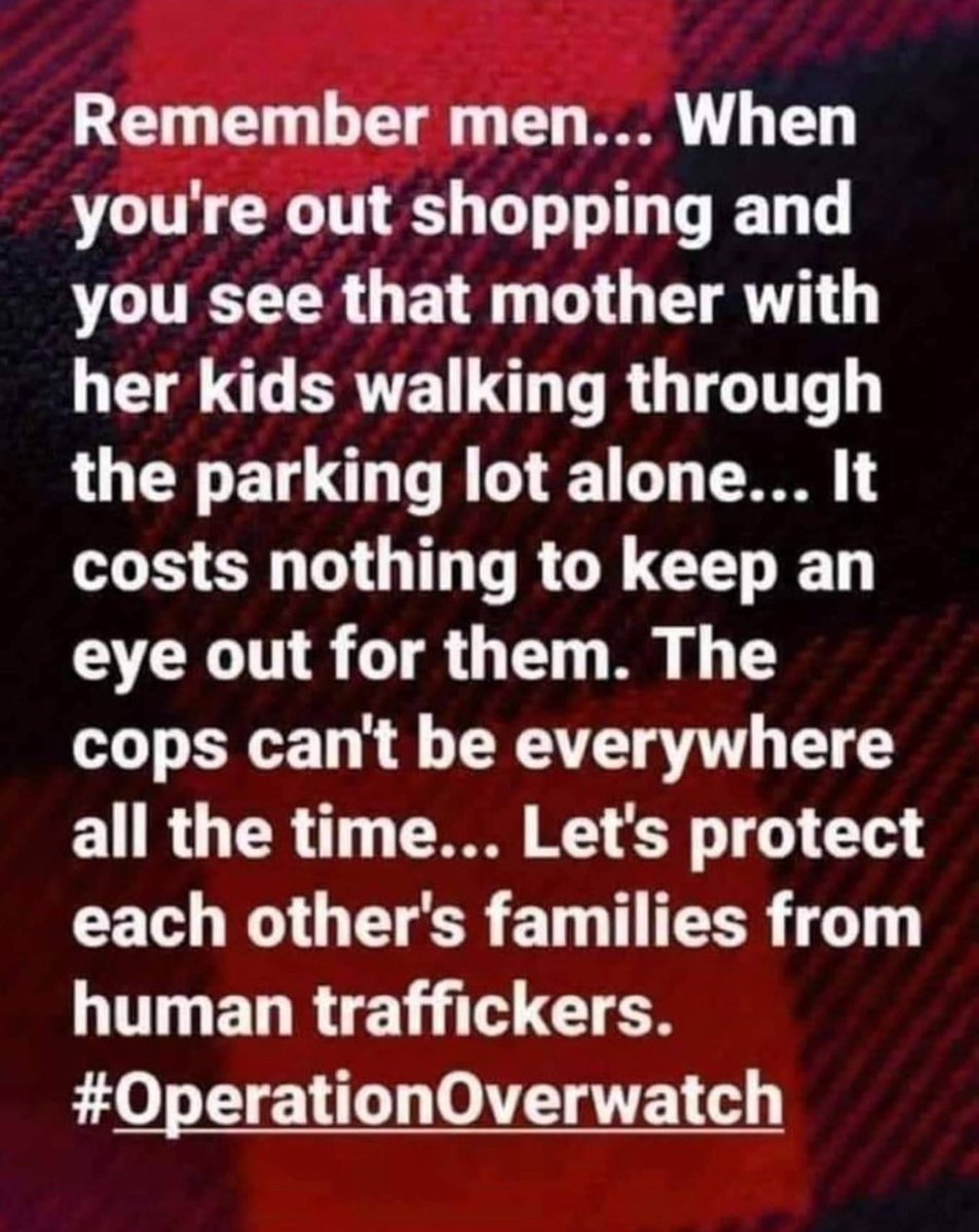 Be the Protector! Be the Warrior! Be the Gentleman! Be the Overwatch! We should all make it a point to look out for one another! #StaySafe #EvilExists