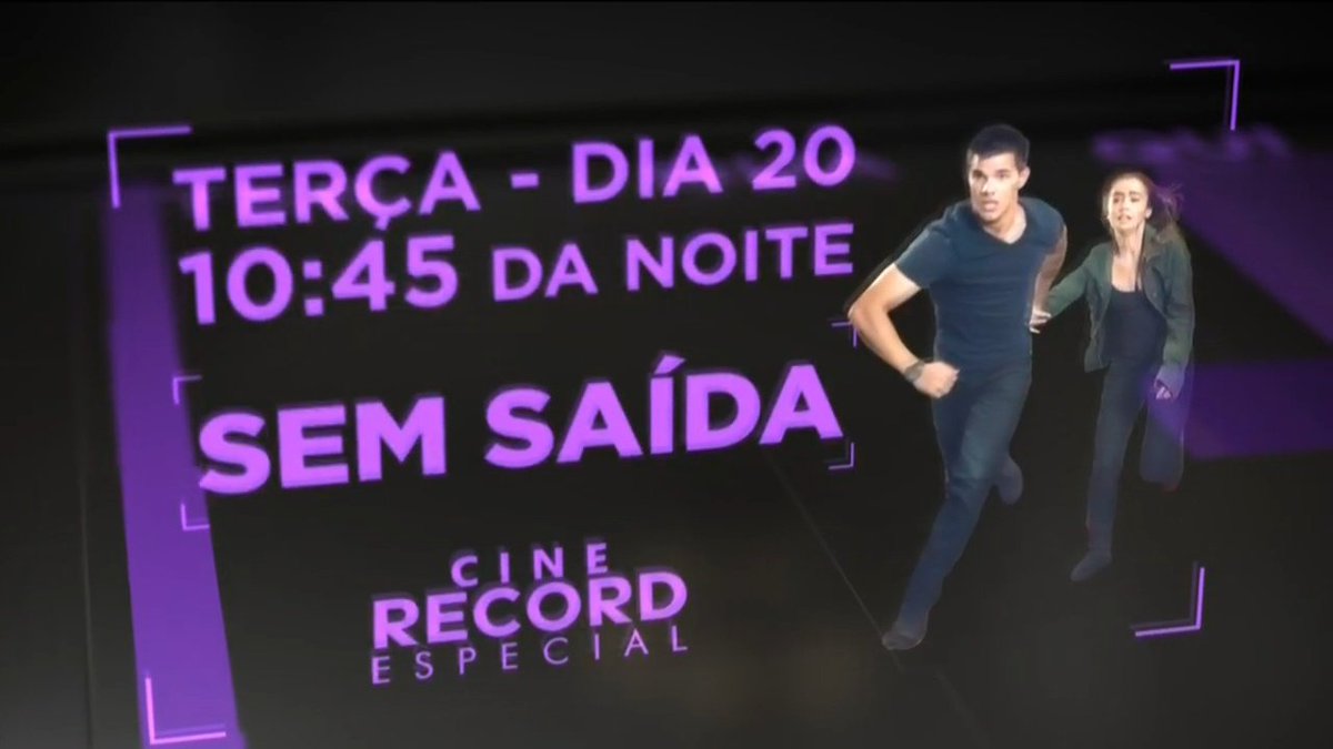 Wands_Ferreira's tweet photo. Exibição inédita na Record??
#CineRecordEspecial
#SemSaida https://t.co/DzoTspFOFh