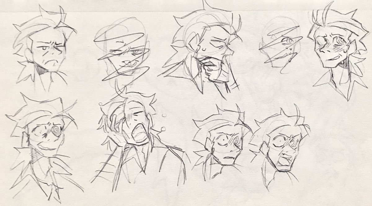 Ekrixart's tweet photo. tablet busted so im drawing traditionally for the time being https://t.co/KoDW5aa7OU