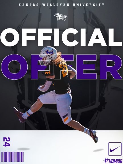 After a great visit and talk with @Jones_KWU I am thankful to receive an offer from <a href="/kwucoyotes/">Kansas Wesleyan Coyotes</a> !!
<a href="/NewcastleFTBL/">Newcastle Racer Football</a> <a href="/Coach_Engelking/">Coach Ty Engelking</a>  <a href="/bobradshaw15/">Bo Bradshaw</a> 
<a href="/CoachJKetch/">Coach Ketch</a> <a href="/QuentinBlue5/">Quentin Blue</a>
