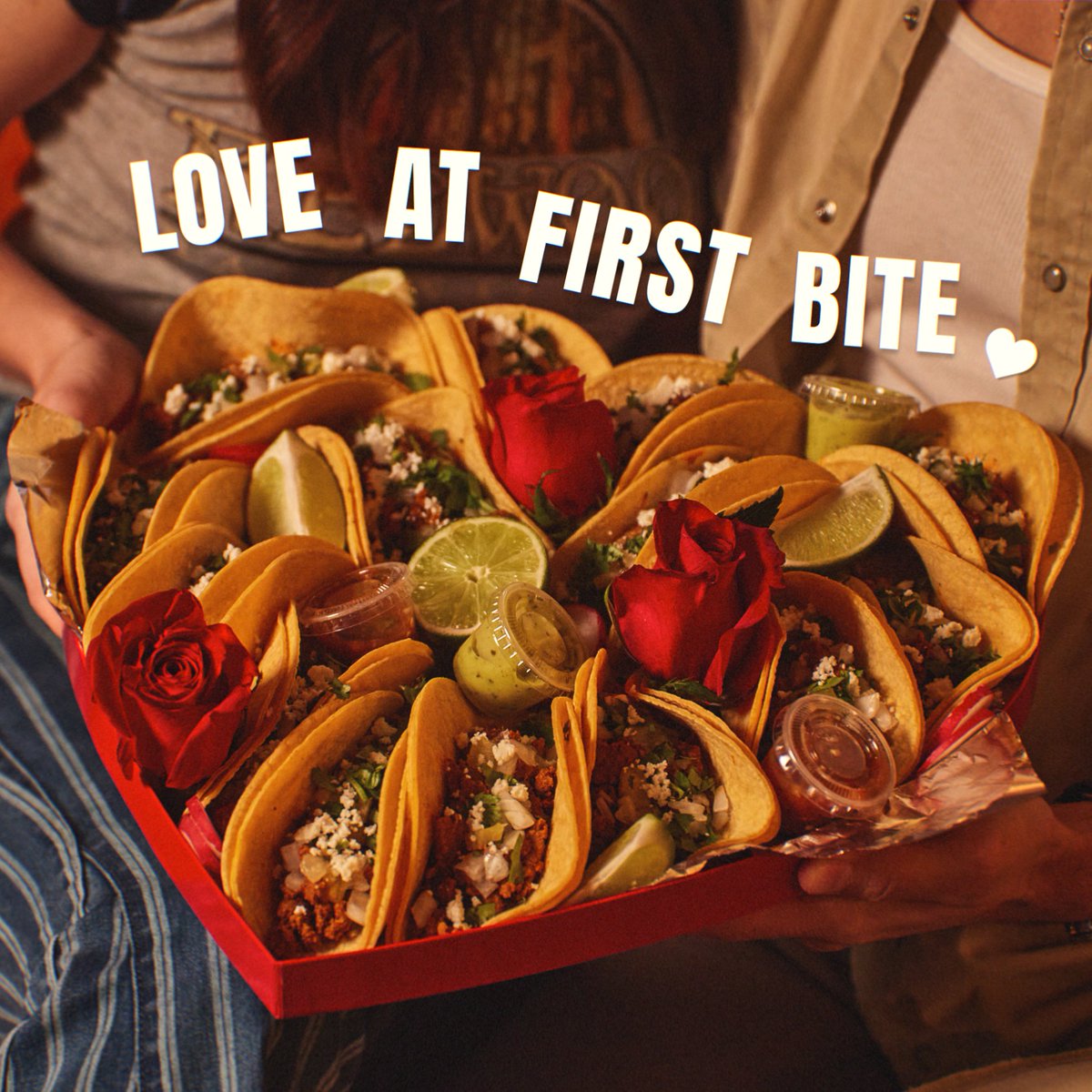 Use code BEMINE14 for $14 off delivery fees through Wednesday, February 14! No significant other required. 🌹 🌮