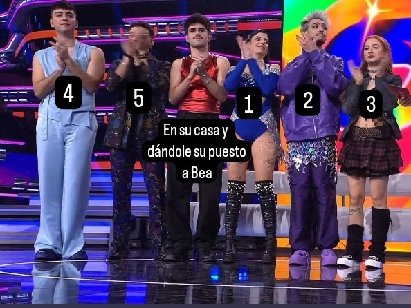 Estamos de acuerdo que el orden de la final debe ser este? #OTGala11
