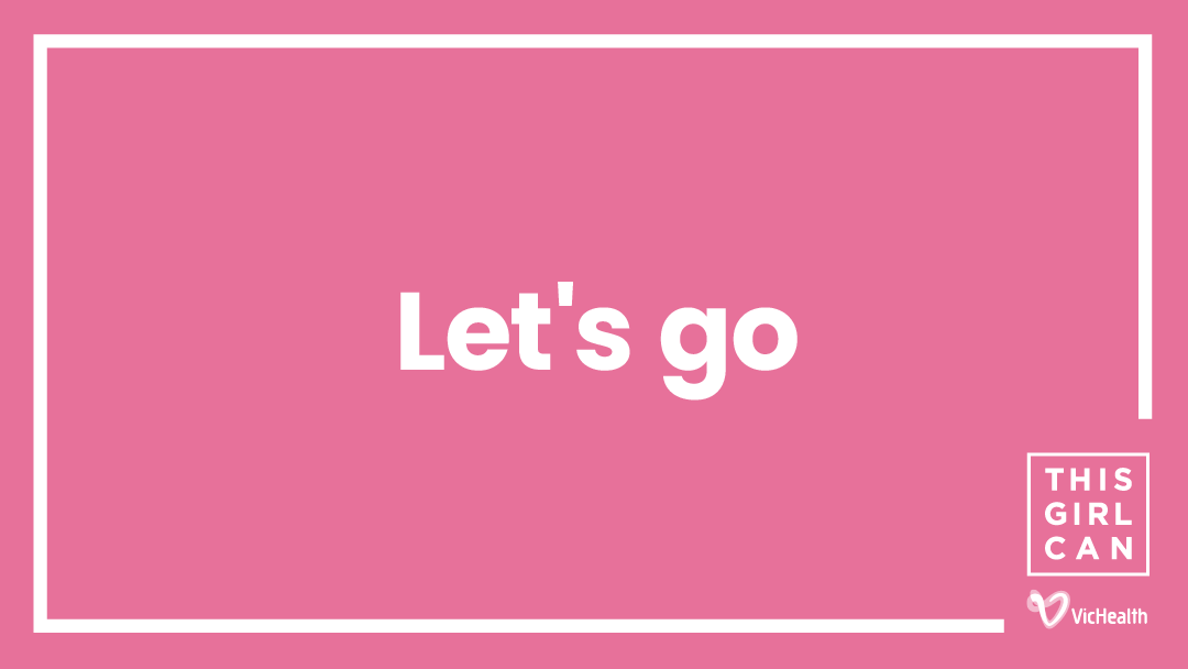 It's time to come together! Grab your friends and get moving - t's such a great way to bond and boost your confidence. 💜 #ThisGirlCanVIC
