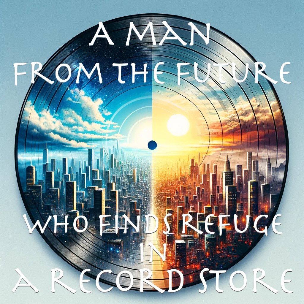 shiunartetc's tweet image. Experience a story translated by ChatGPT:

💫A Man from the Future Who Finds Refuge in a Record Store.💫
Dive into daily posts on X! 

Follow the journey of @Sho21stcboy, the story’s protagonist, whose NFT art is crucial to the unfolding narrative. 

 Read Free!
#music #analog