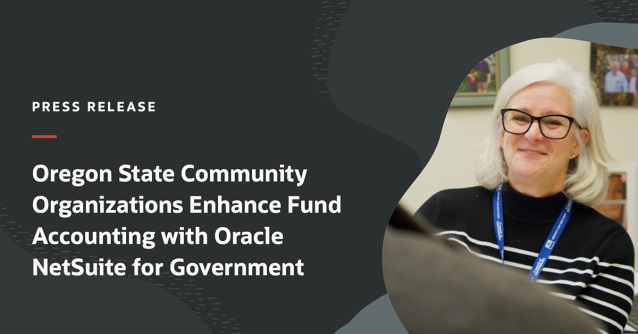 With Oracle NetSuite for Government, Oregon's community organizations can better manage finances and produce real-time financial reports, ensuring effective funding allocation. #OracleNetSuite #KPMG #CommunityImpact bit.ly/3SAFLct