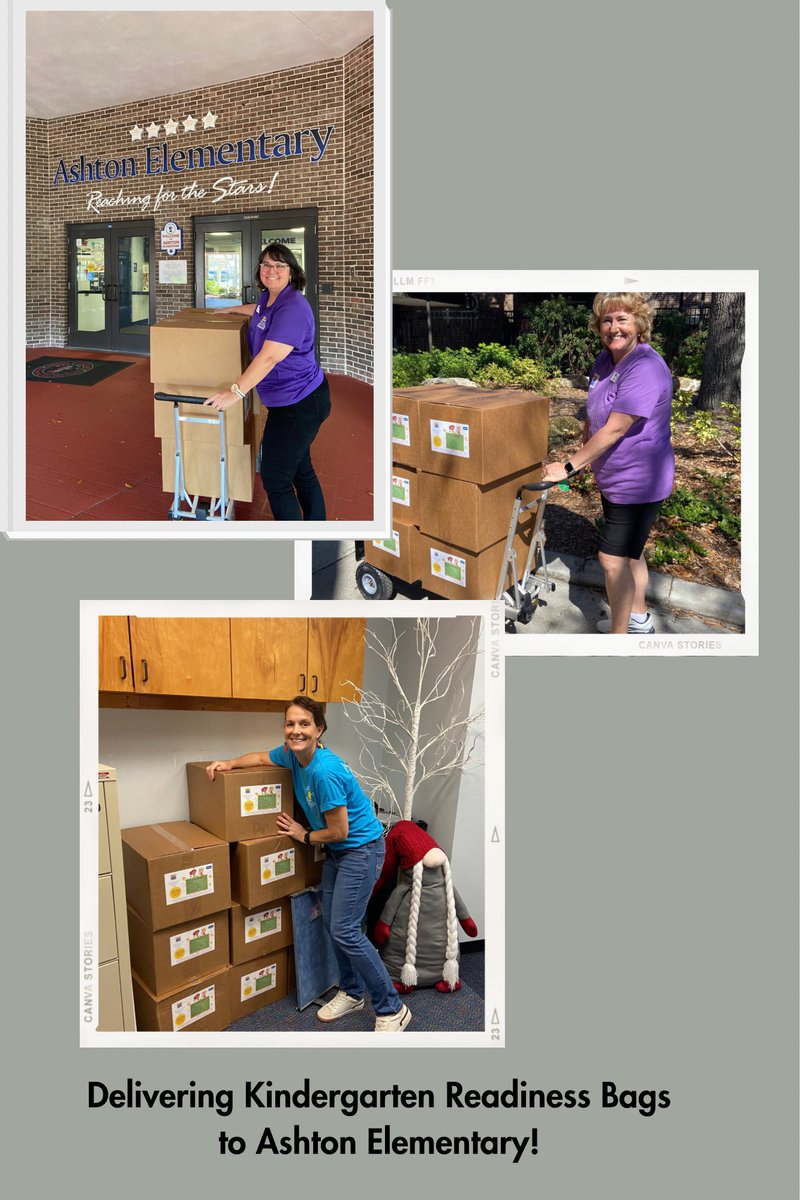 The highlight of our day was delivering Kindergarten Readiness Bags to DeSoto County and Ashton Elementary!  We are so excited for the incoming Kindergarten students to receive them! KINDERGARTEN HERE THEY COME!🎉<a href="/ThePattersonFdn/">The Patterson Foundation</a> <a href="/SuncoastCGLR/">Suncoast GL Reading</a> <a href="/ElsieTPF/">Elsie Merrill</a>