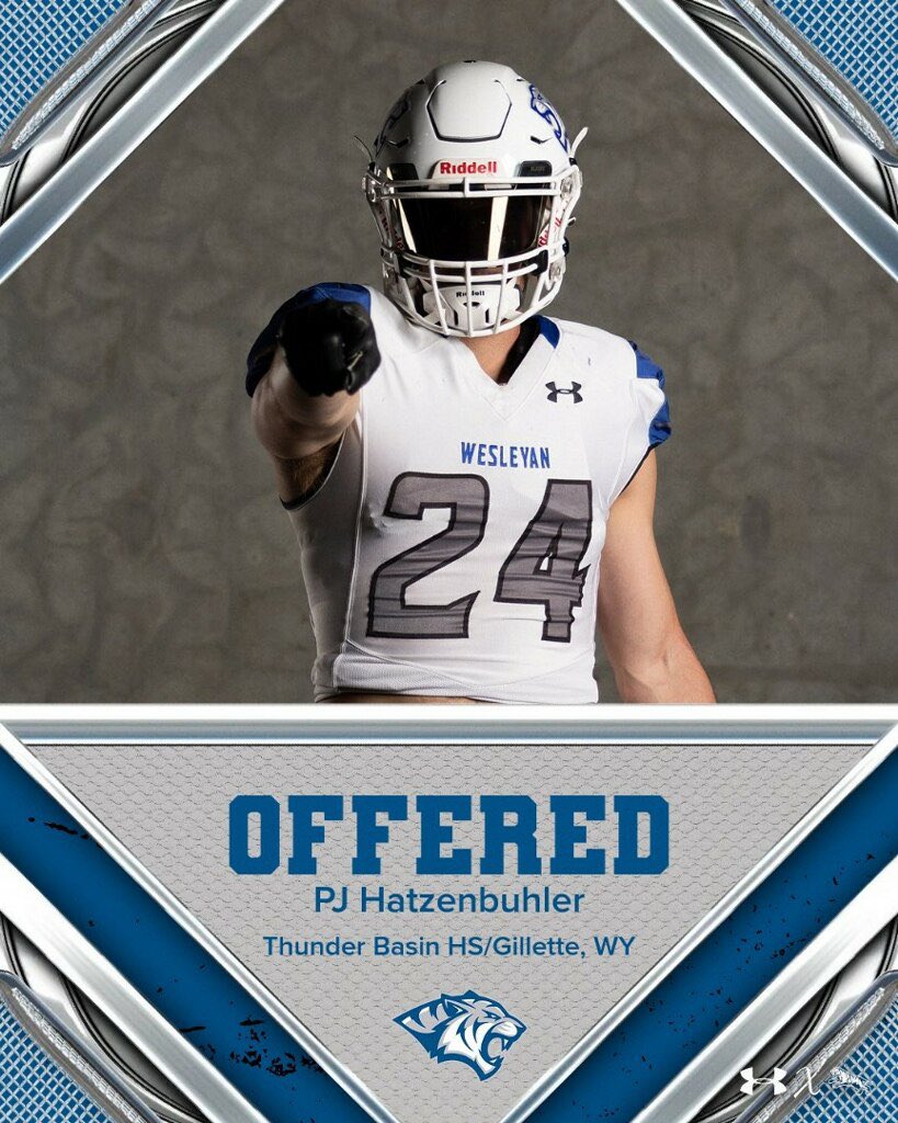 PJ_Hatzy7's tweet photo. I am blessed to receive an offer from @dwtigerfootball #bleedblue https://t.co/fZGZYw8dWc