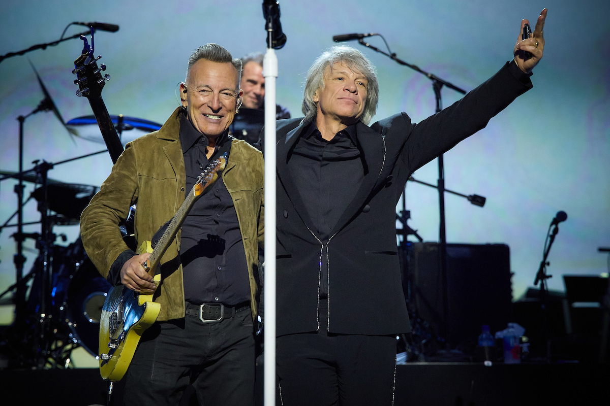 Was great to get back on stage with @springsteen again. Thank you Boss for your friendship all these years...Jersey forever! 📷: @davidbergman