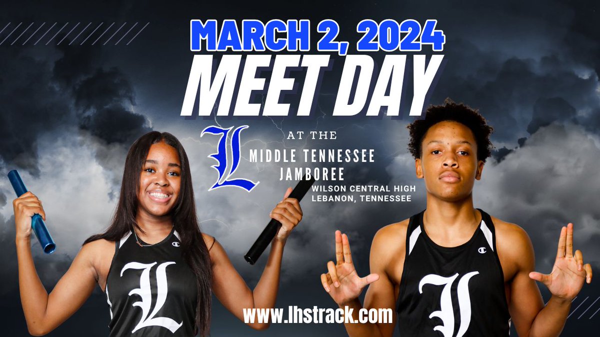 Meet #1 will be at the Middle Tennessee Jamboree, hosted by Wilson Central in Lebanon, Tennessee.