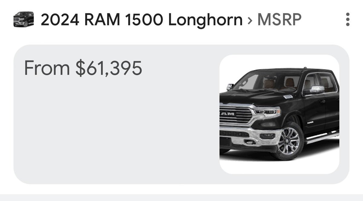 Senator Brandt out on the Senate floor saying he’s not able to afford an #ElectricVehicle. 
Good sir, how much did your Dodge Hemi 1500 Longhorn cost? 
EVs save money on gas too, in case the Senator was looking for more ways to save money. 💅
#nmpol #nmleg