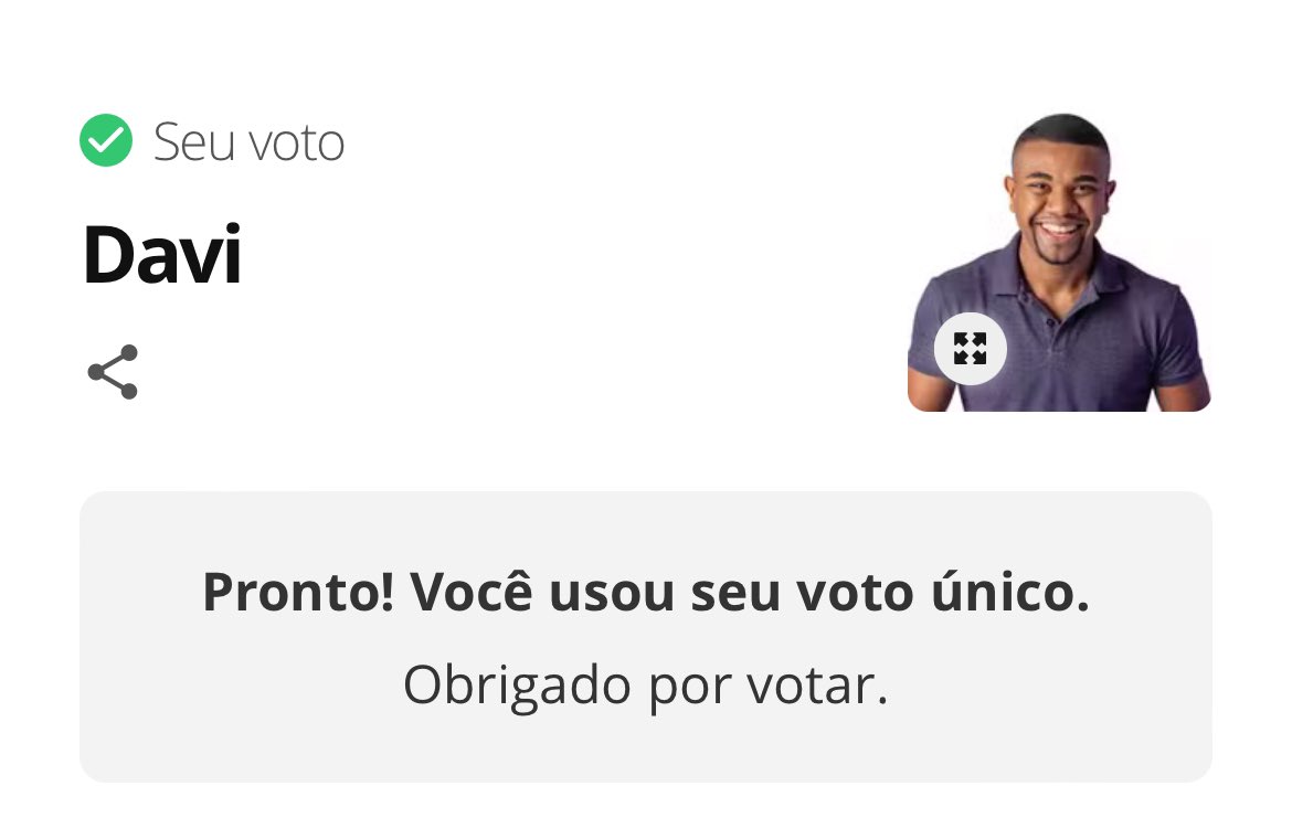 itstheustheus's tweet photo. vc pode ter 0,1% dos votos, mas tenho orgulho em fazer parte deles 🙏🏻 https://t.co/aLeB61XbfP