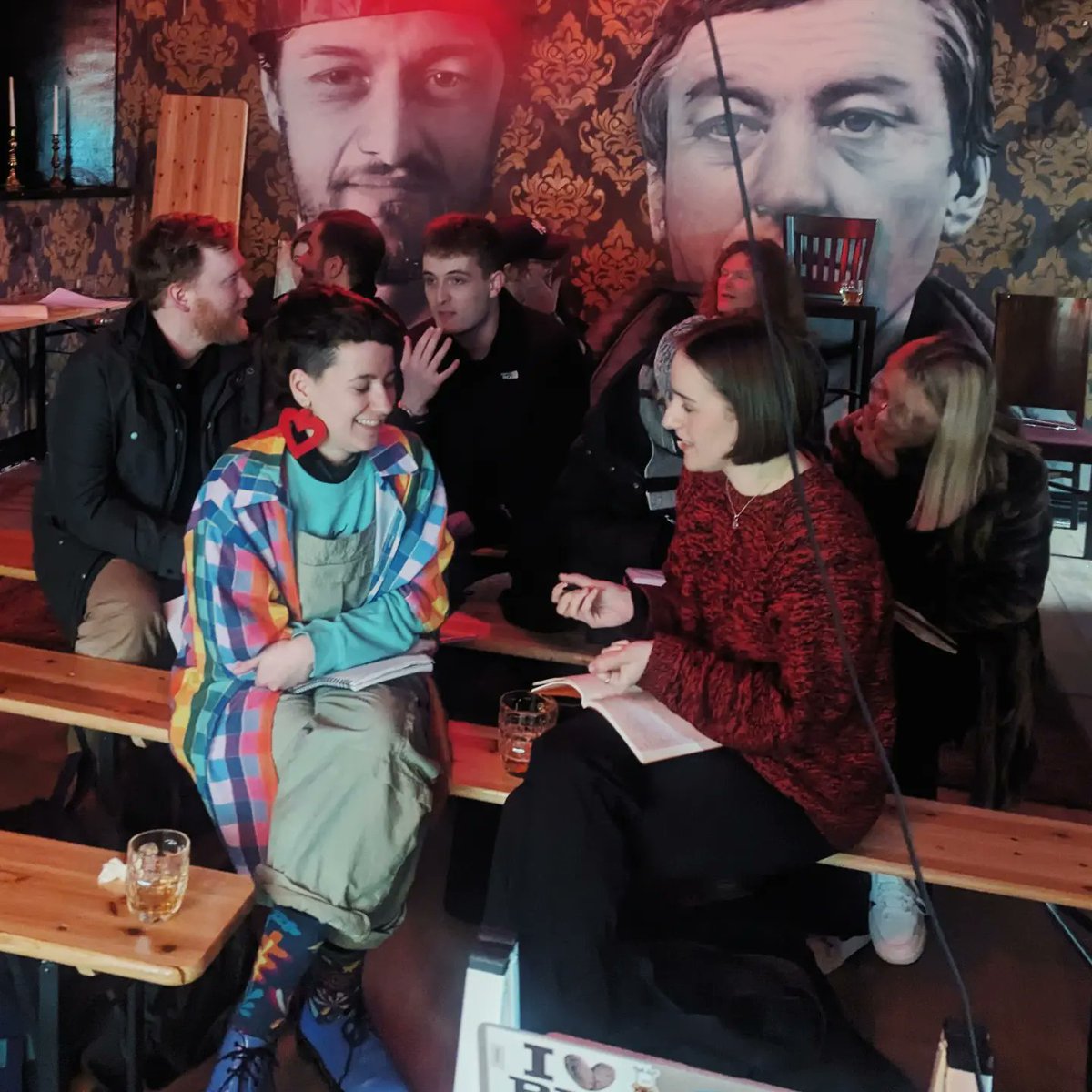 Thank you to everyone who came along to our Shape of Stories workshop tonight - brilliant work all round! 

Huge thanks to <a href="/heatherjross/">Heather Kondak Ross</a> for leading the session and to <a href="/theoldtollbar/">Old Toll Bar Glasgow</a> for being such welcoming hosts 💫