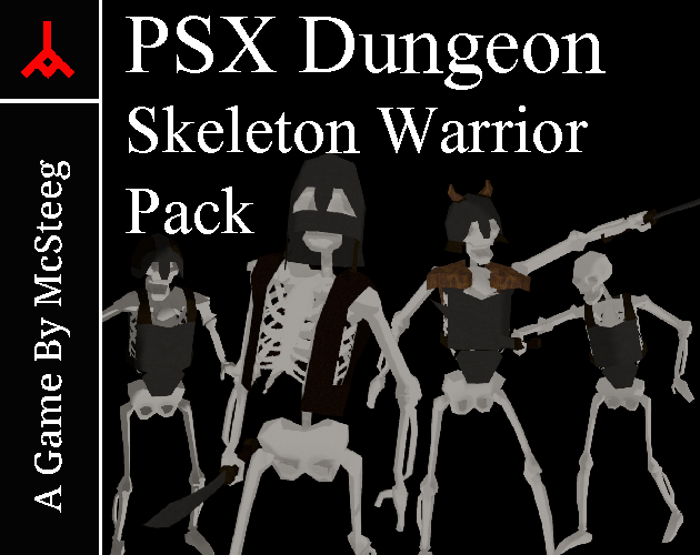 huntersteeger's tweet photo. Introducing the latest addition to my PSX Dungeon Series: the Animated Modular Skeleton Warrior Pack! 💀 Prepare to face bone-chilling adversaries in your indie games and projects. Available now! #IndieDev #GameDev #GodotEngine #Unity3D  #Blender
https://t.co/CySTNVWq73 https://t.co/e5uzW8rw37