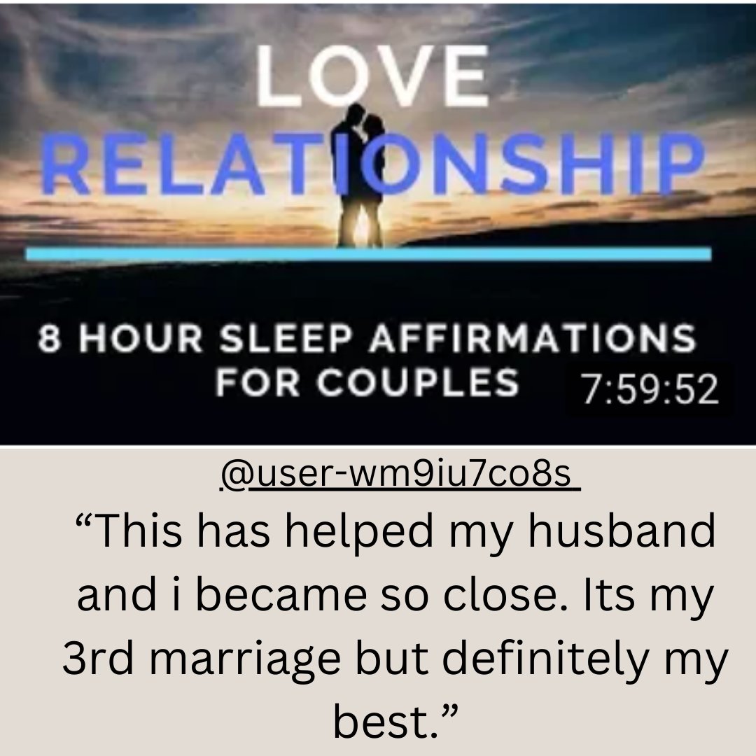 Testimonial from a Happy Couple...

LIsten Tonight! youtu.be/y1_bYh_JOOs

#relationship #marriage #relationshiphelp #hypnosis #subliminal