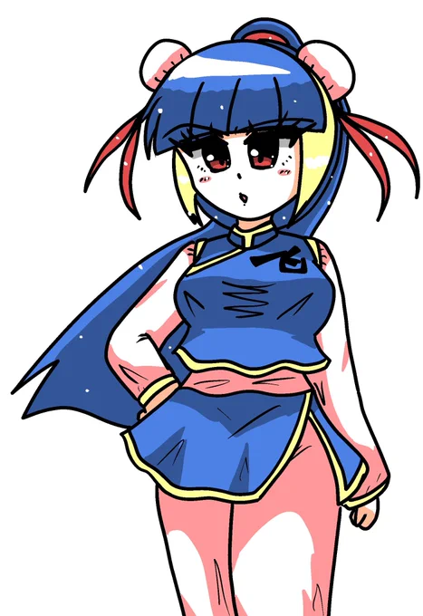 彩飛影さんは私のキャラでも自分の好みや趣味をぶちこんでるので描いてるのが楽しい自分のキャラです。中華娘は個人的に最高のジャンルです。 