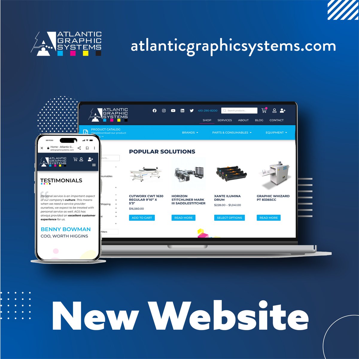 AGSPress's tweet photo. 🚀 Exciting News Alert! 🚀 We're thrilled to announce the launch of our brand new e-commerce website!

Explore our curated collection of cutting-edge machinery, premium supplies, and innovative solutions, all just a click away. 

https://t.co/LxksueyyE7 https://t.co/zRPv4VGbCr