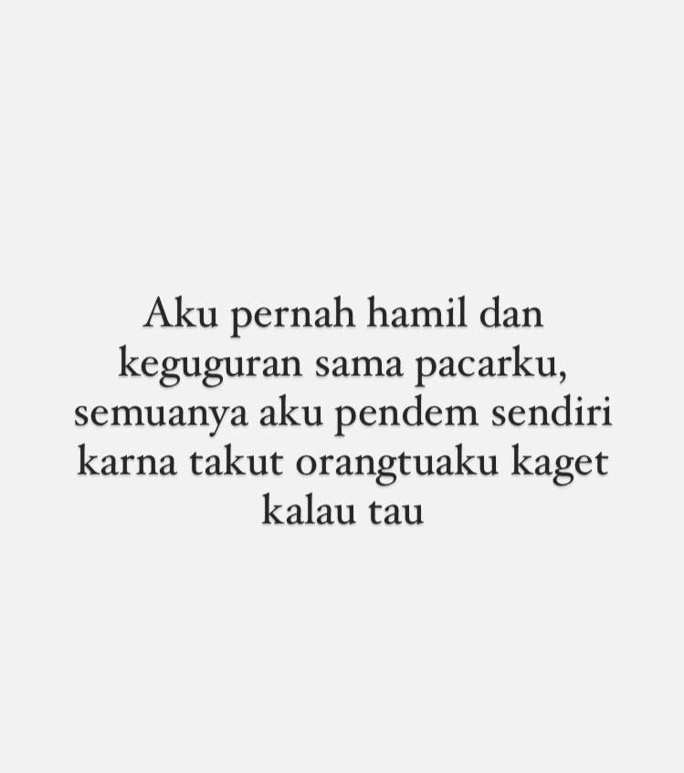 whoopziiy's tweet photo. Pembelajaran buat cewek, jangan pernah mau di ajak “gituan” sebelum nikah ya guys

Karena yang paling rugi dari semua ini ya cewek! https://t.co/DmnGP2TKyb