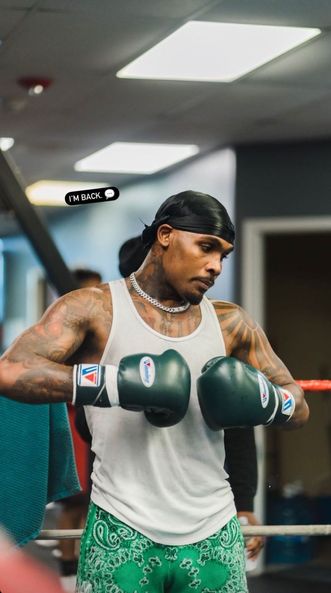 Jermall Charlo in the lab getting ready for the Canelo fight. He looks like his old self 💯💪🏾👀👀 #ANDTHENEW #CaneloCharlo