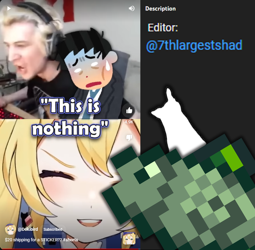 7thLargestShad's tweet photo. I'M A SHORTS EDITOR FOR @dokibird  WOOOOOOOOOOO

CHECK OUT THE SHORT HERE!: https://t.co/bvHcFqsBw3 https://t.co/sxLmczs1P3