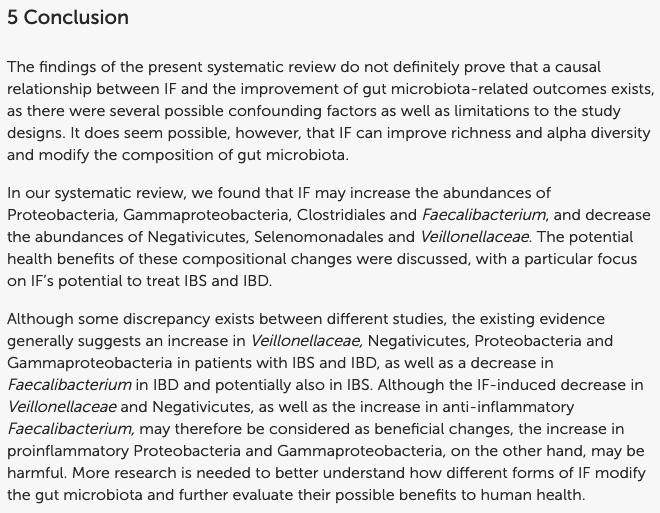 Impact of #intermittent #fasting on #gut #microbiota: A systematic review of human studies frontiersin.org/articles/10.33… @_atanas_ @_INPST @ScienceCommuni2 @DHPSP @club_gut @FastingCoach_MS @ktguzz @DrPalmquist @RDValerie @guani_vic @richardhoangbui @bykriscampbell @FastingMethod