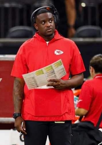 Super Bowl Champion Kansas City Chiefs Offensive Assistant, Kevin Saxton former Benedict College Co-Offensive Coordinator/QBs Coach