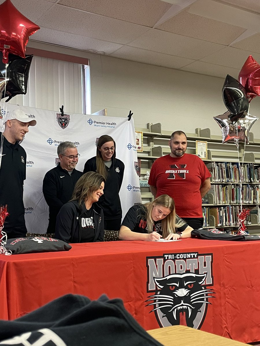 Congrats to #24 Hannah Webster and her family for officially signing today to play Women’s Basketball at  Indiana University EAST next season! 🏀❤️ We are proud of your hard work and dedication to the TCN Lady Panthers program and can’t wait to see what the future holds! 🐾🏀