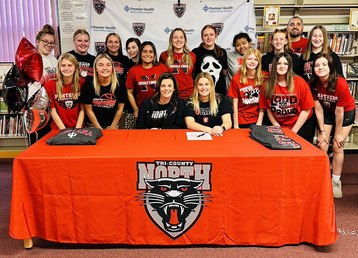 jlspitler03's tweet photo. Congrats to #24 Hannah Webster and her family for officially signing today to play Women’s Basketball at  Indiana University EAST next season! 🏀❤️ We are proud of your hard work and dedication to the TCN Lady Panthers program and can’t wait to see what the future holds! 🐾🏀 https://t.co/ecLuazn27a