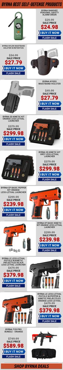 botach's tweet photo. Byrna Flash Sale! The Ultimate Less-Lethal Pistols for Personal Defense - Shop Now!
https://t.co/1A2jBKZzAS
#BOTACH #BYRNA https://t.co/N2UifN5MkE