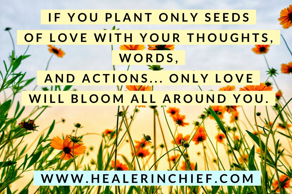 Sorinne2020's tweet image. What seeds are you planting in your life? 
Are they a mixed bag or are they intentionally exactly what you desire to reap? 

#reapwhatyousow #healerinchief #powerofintention #evolutionofconsciousness #knowthyself