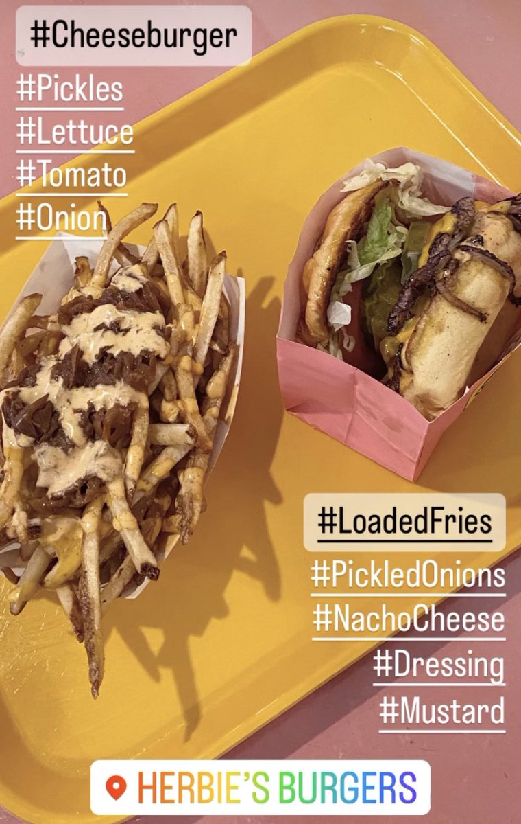 GiorgioVarlaro's tweet photo. “The atoms or elementary particles themselves are not real; they form a world of potentialities or possibilities, rather than one of things or facts.” 🍔 🥬 🧅 🍅 🍟 -Werner Heisenberg #Herbies #Burgers #Loaded #Fries #Albany #NewYork https://t.co/61RzTcP5cj