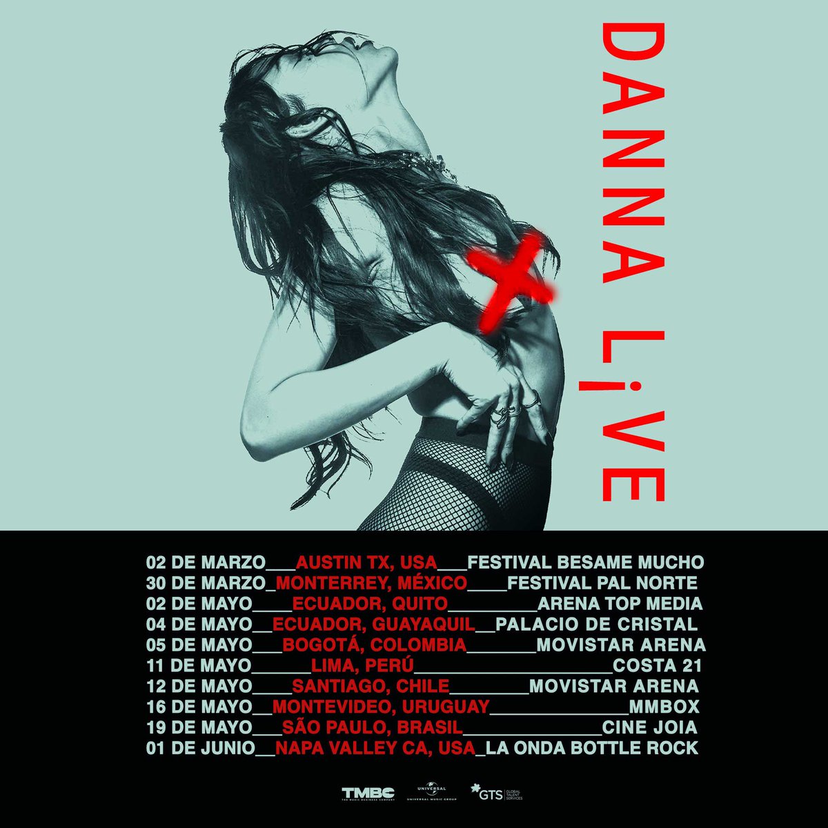 dannajustdanna's tweet photo. READY? NOS VEMOS PRONTO ⭐️🎵 💿 
🇺🇸 🇪🇨 🇵🇪 🇨🇴 🇨🇱 🇺🇾 🇧🇷 
Mi gente Argentina 🇦🇷 vamos x ti! Estamos preparando algo especial ✨stay tuned 💋 https://t.co/ssfdbUmxeU