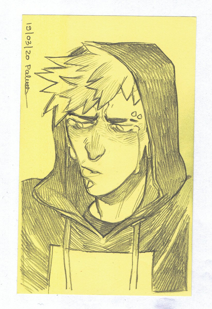 It wasn't his fault, alright? 😢 #art #traditionalart