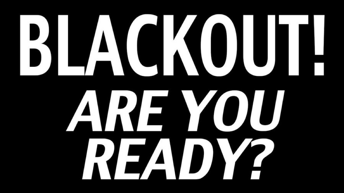 TheDefiantGhost's tweet image. BLACKOUT CONFIRMED