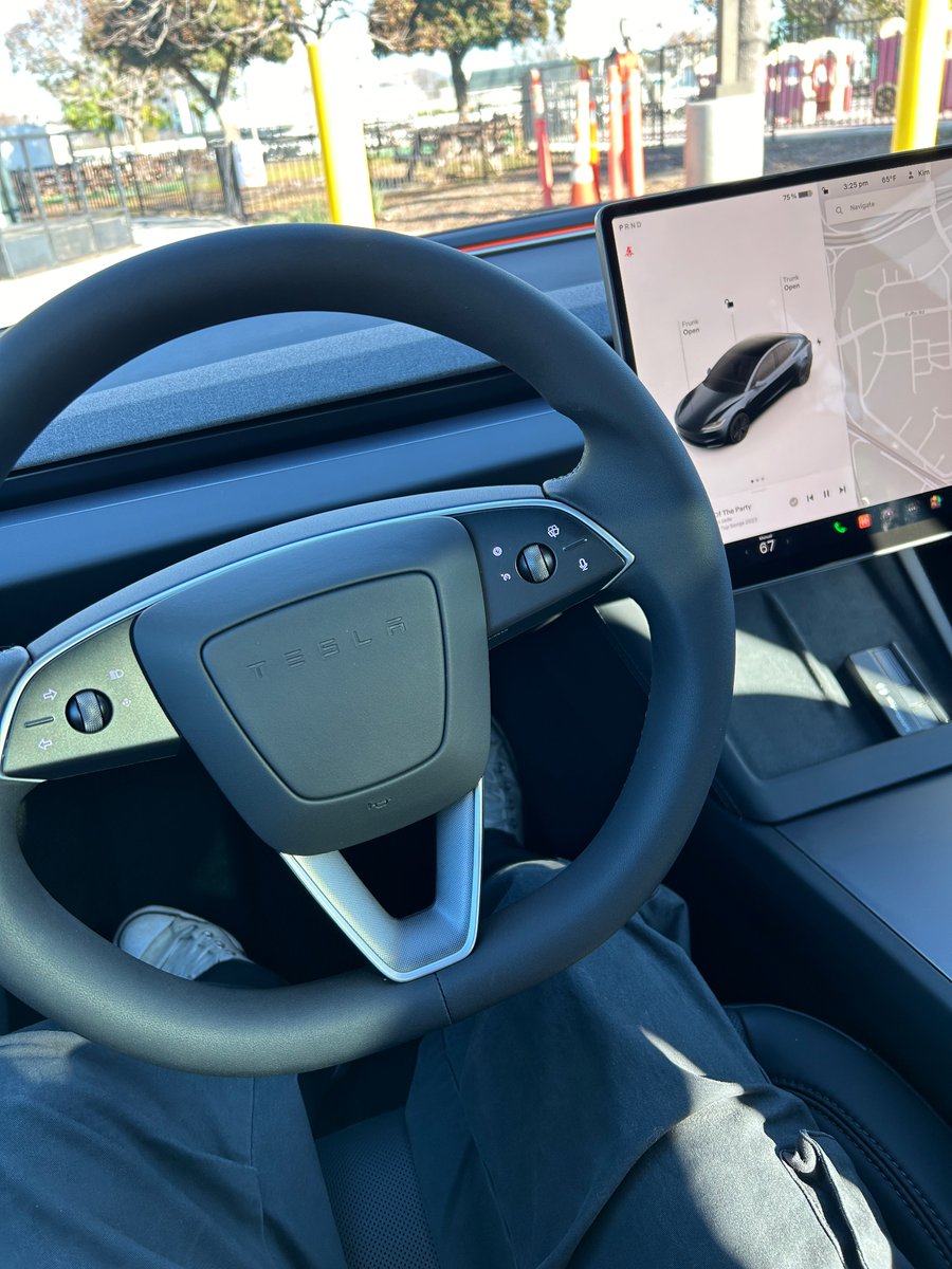 getplantywithme's tweet image. New Model 3. No more white seats. #projecthighland