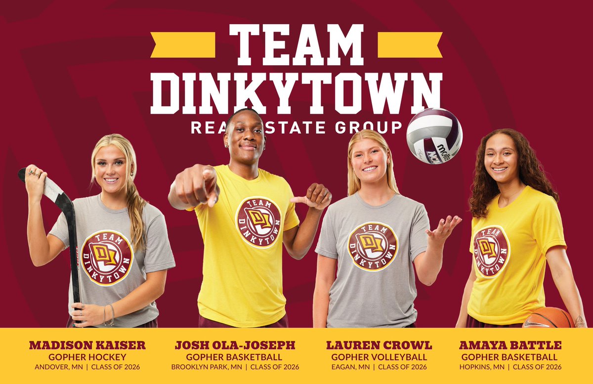 TeamDinkytown's tweet photo. Working with us is a Slam Dunk! Proud supporter of @DTAthletes  #Gophers https://t.co/auAA9hZd57
