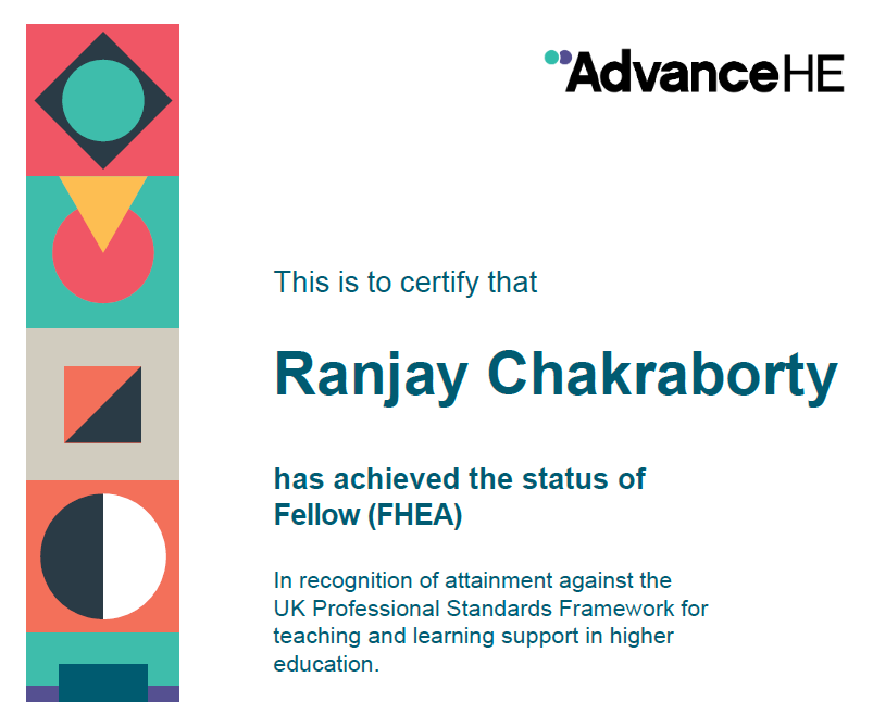 Ranjay Chakraborty, PhD tweet media