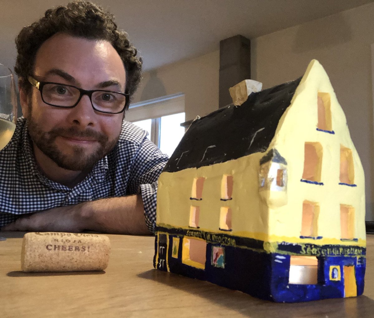 jcwexford's tweet photo. In 2020, when the pubs (and barbers) were closed, I made this mini-Tigh Neachtain out of clay to remind me during lockdown of my favourite Galway pub. And then last week…

1/3 https://t.co/Qy74WEOHxI