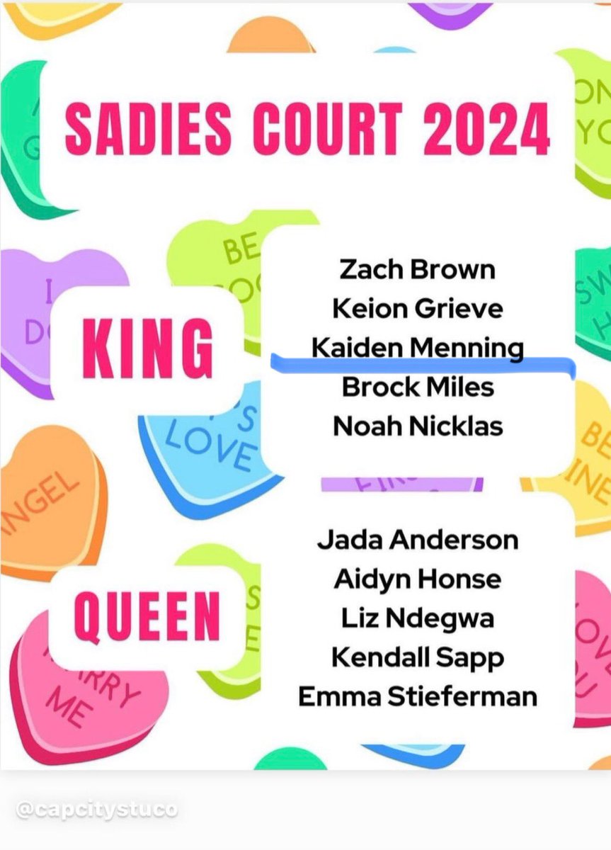 Best of luck to Kaiden 💙👑🖤