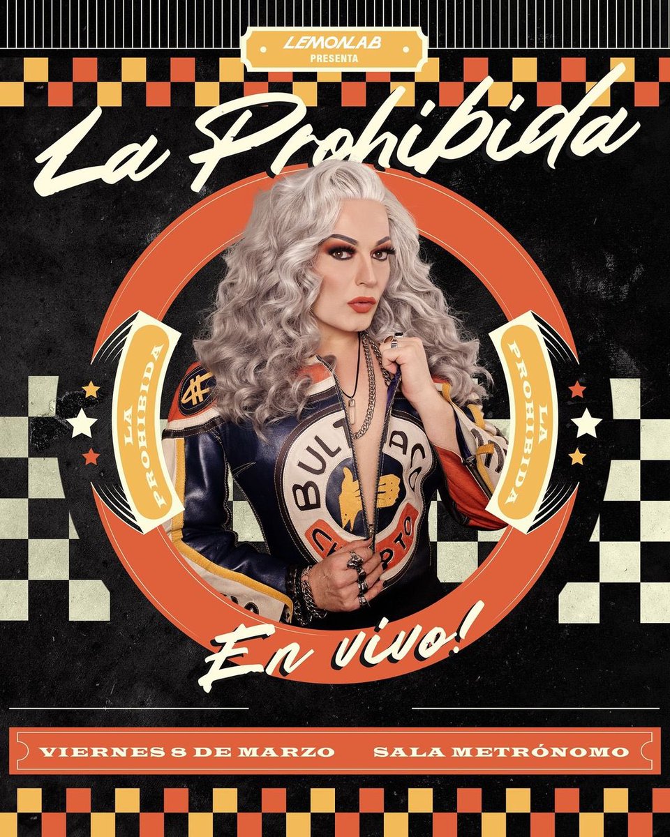 TheManuTurunen's tweet photo. #Lemonlab presenta a @la_prohibida En Vivo! Desde 🇪🇸 a 🇨🇱! Viernes 8 de marzo en Sala Metrónomo. ⚡️ Tickets: https://t.co/5unnttvy6a https://t.co/LptiIbsgo6